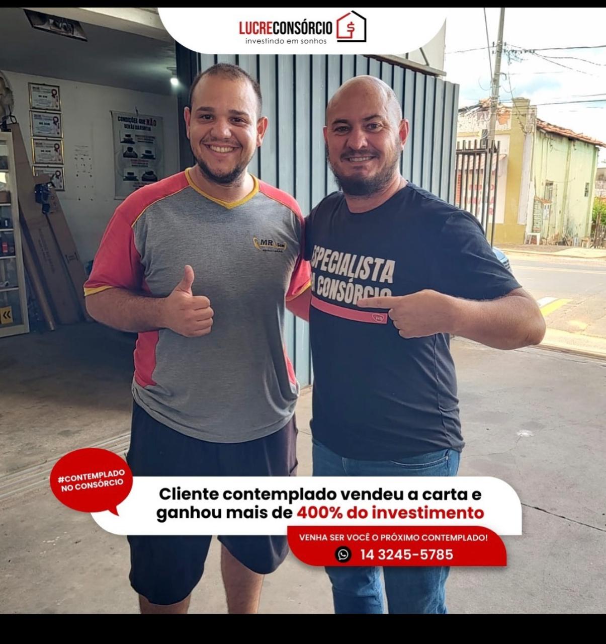 Cliente contemplado Bevilaqua Lucre